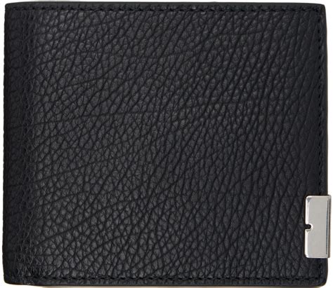 black burberry bi fold|B Cut Bifold Wallet in Black .